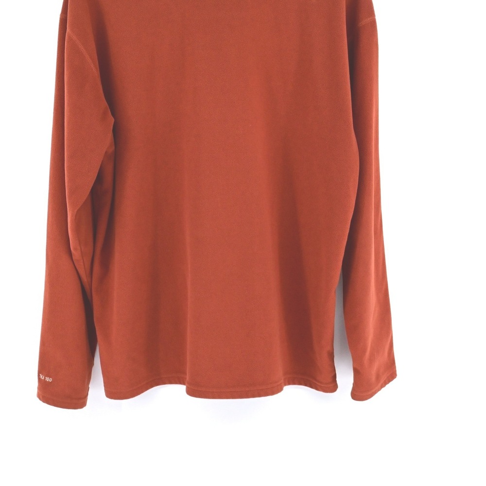 TKA 100 North Face Fleece Pullover Quarter Zip Burnt Orange University of Texas - Picture 11 of 15